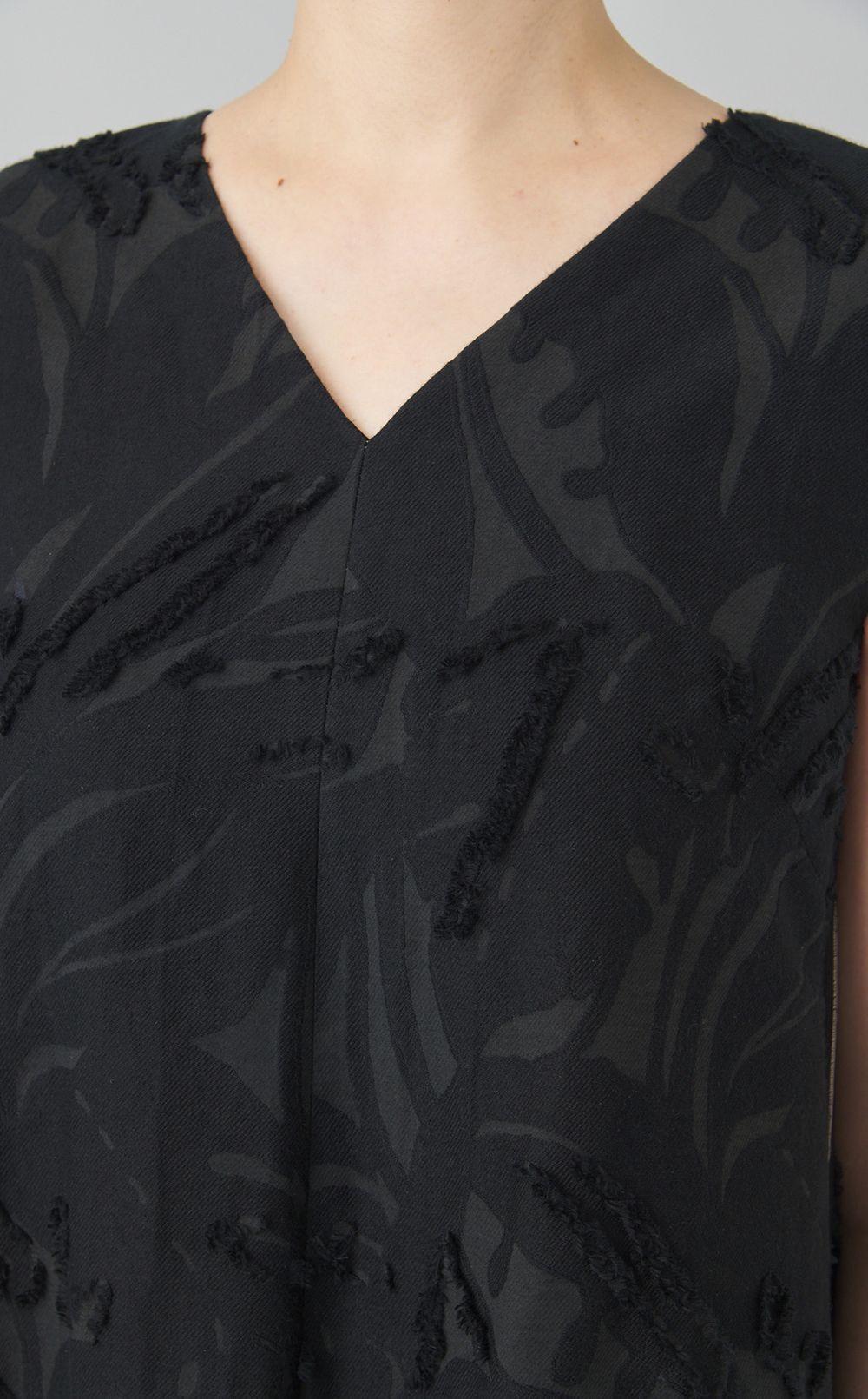 【reADdress】リーフジャガードワンピース