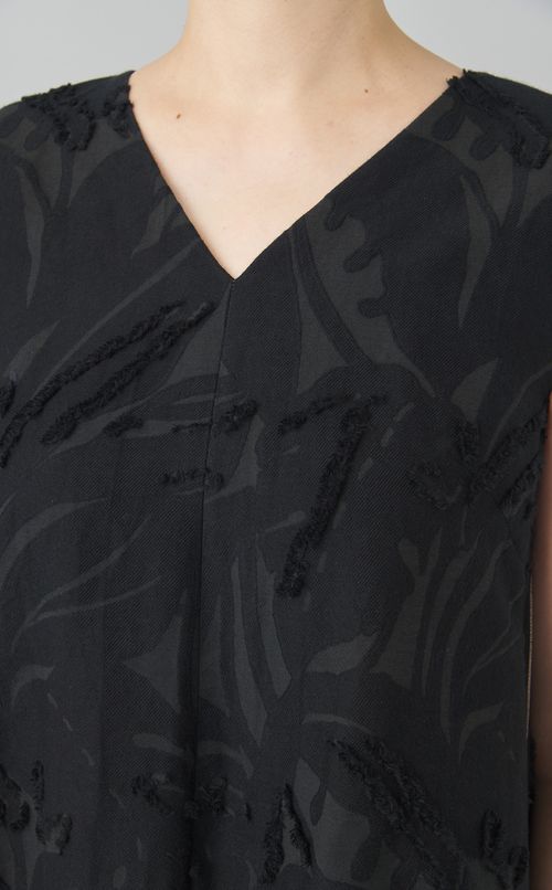 【reADdress】リーフジャガードワンピース