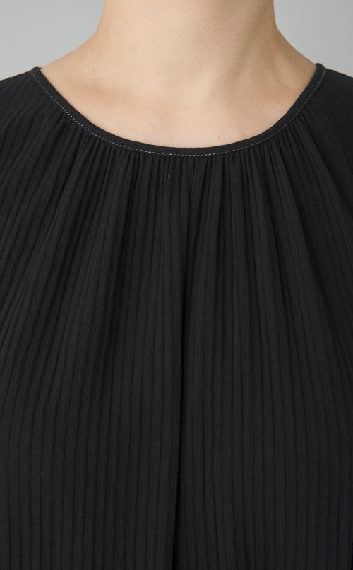 【reADdress】ギャザースリーブティアードマキシドレス