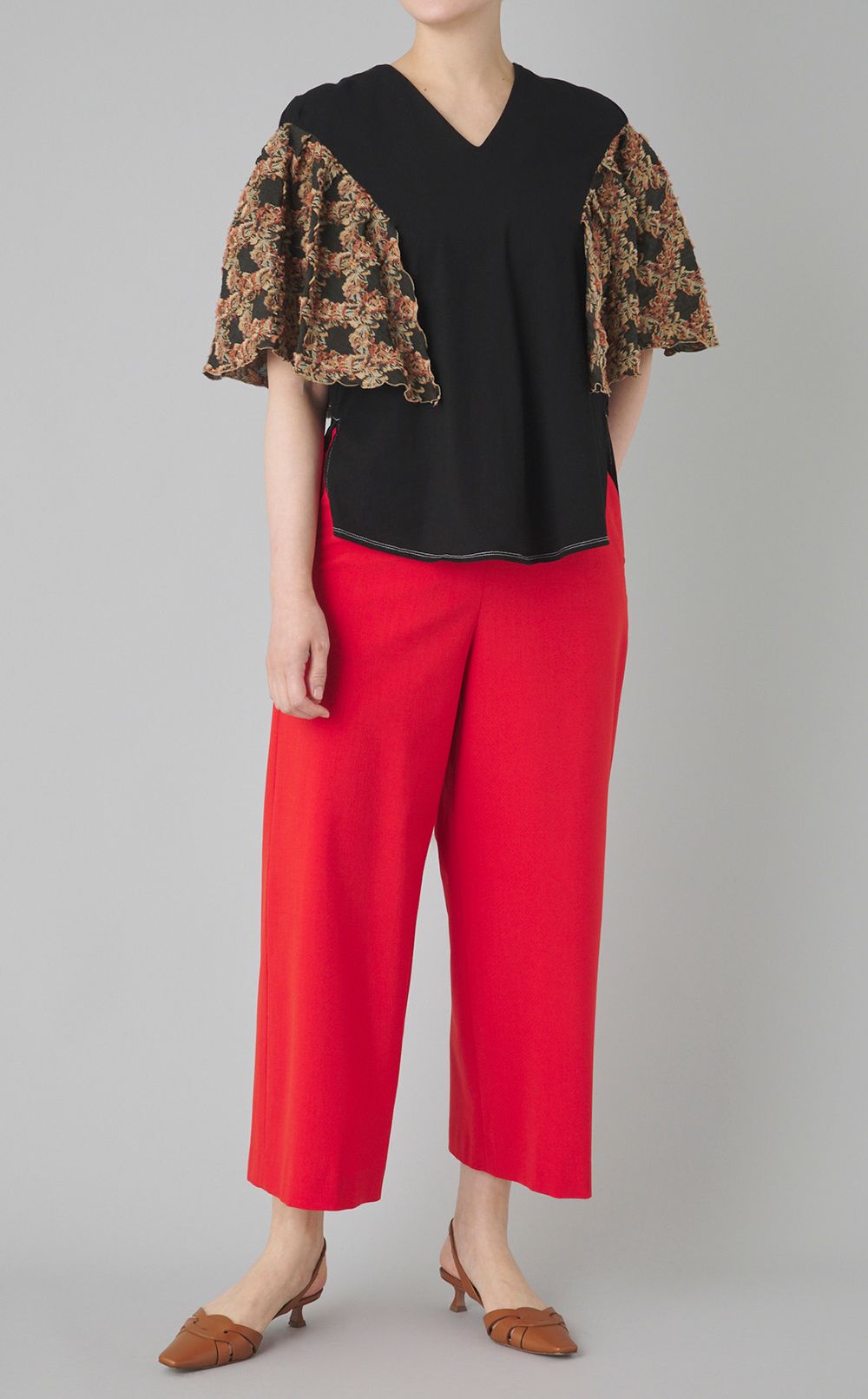 【reADdress】ジャガードドッキングプルオーバー