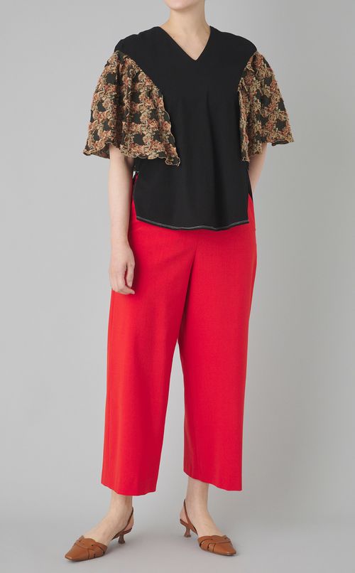 【reADdress】ジャガードドッキングプルオーバー