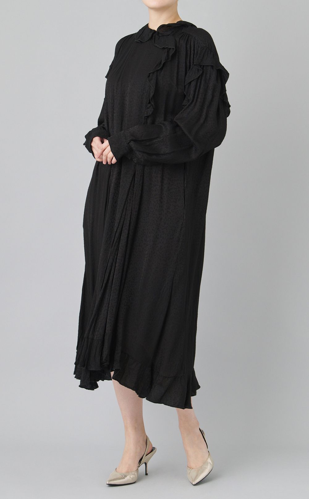 【reADdress】ラッフルロングワンピース