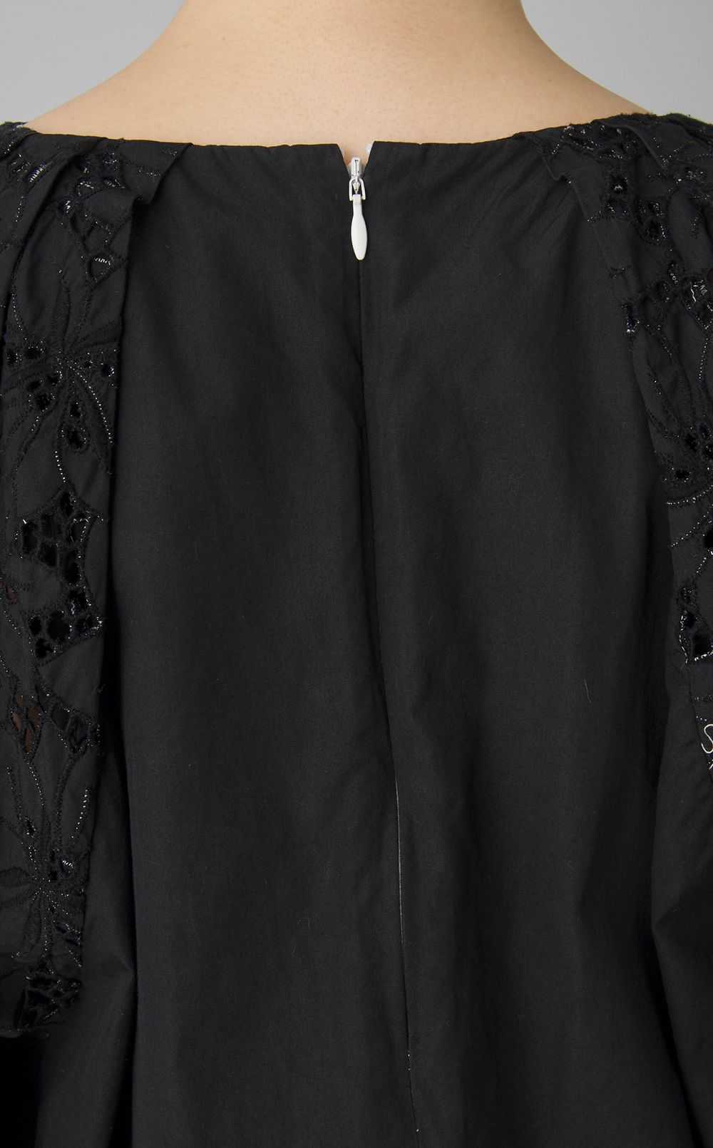 【reADdress】レースバルーンスリーブブラウス