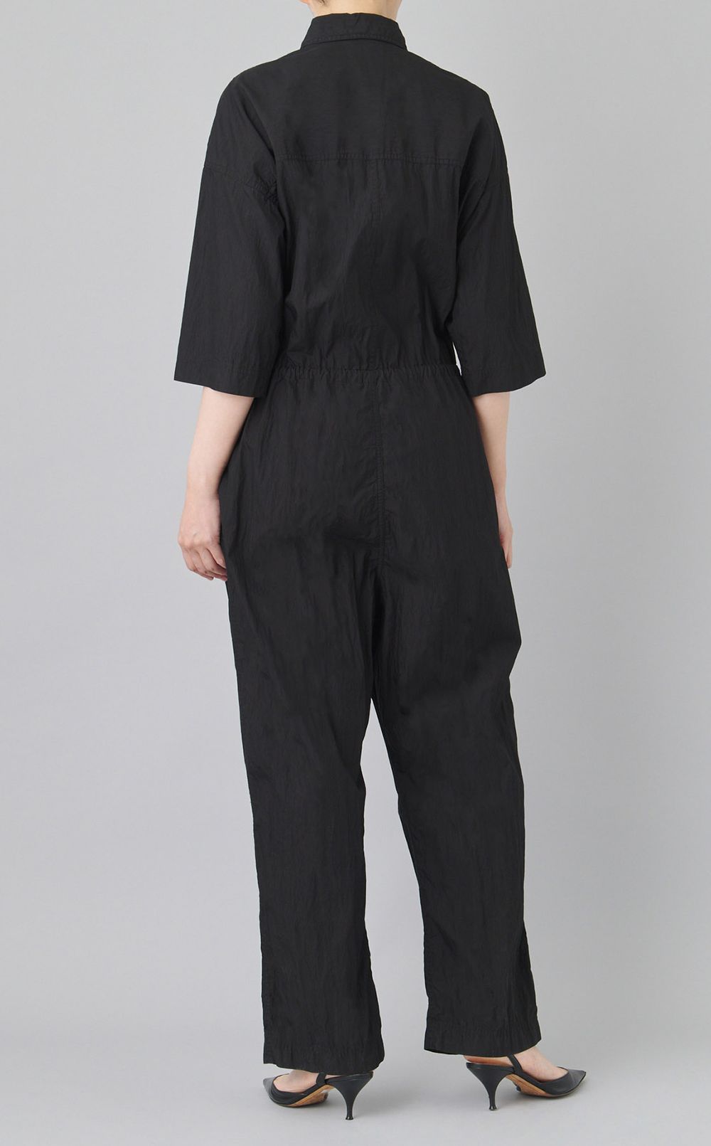 【reADdress】ドローストリングジャンプスーツ