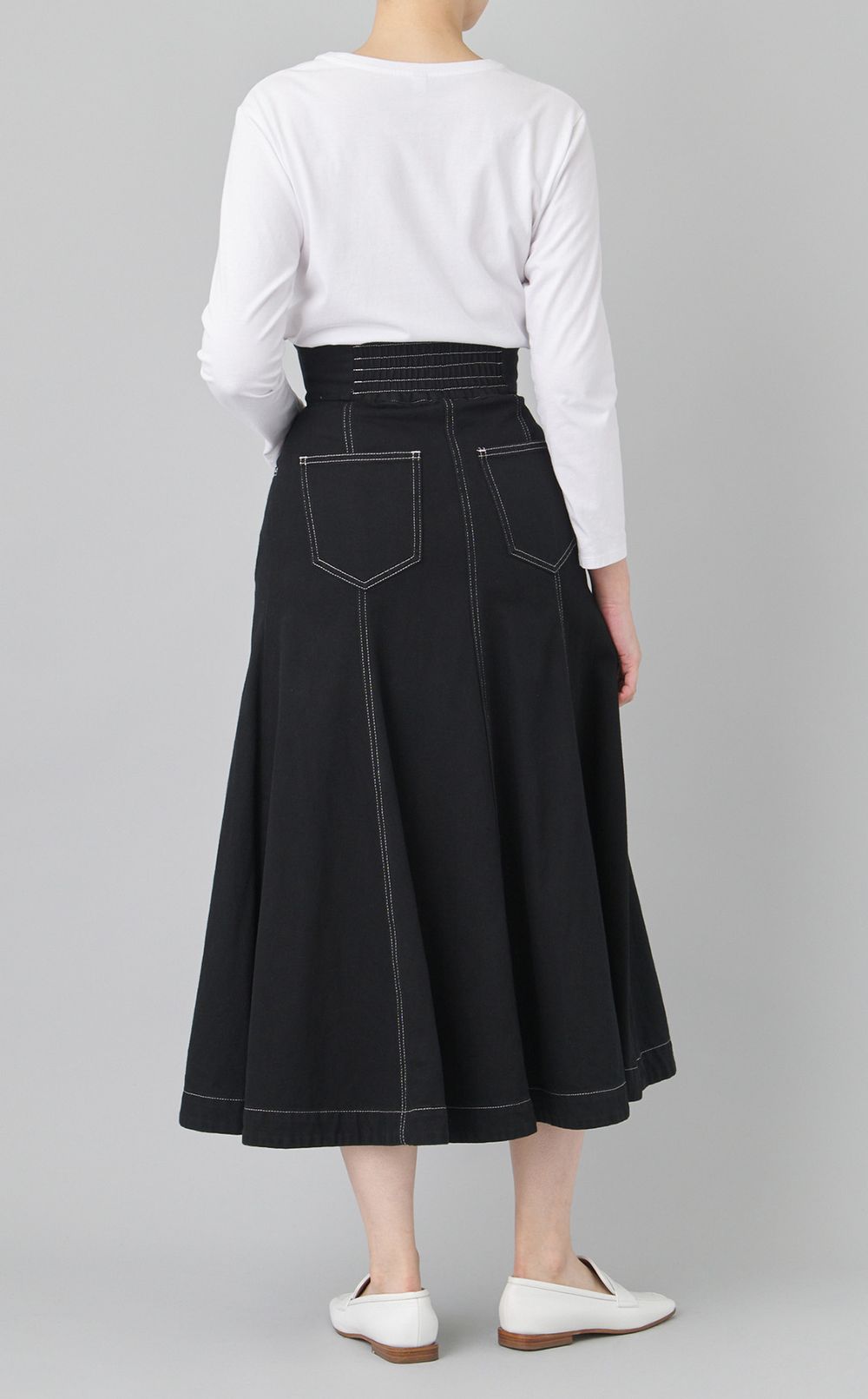 【reADdress】ハイウエストデニムスカート