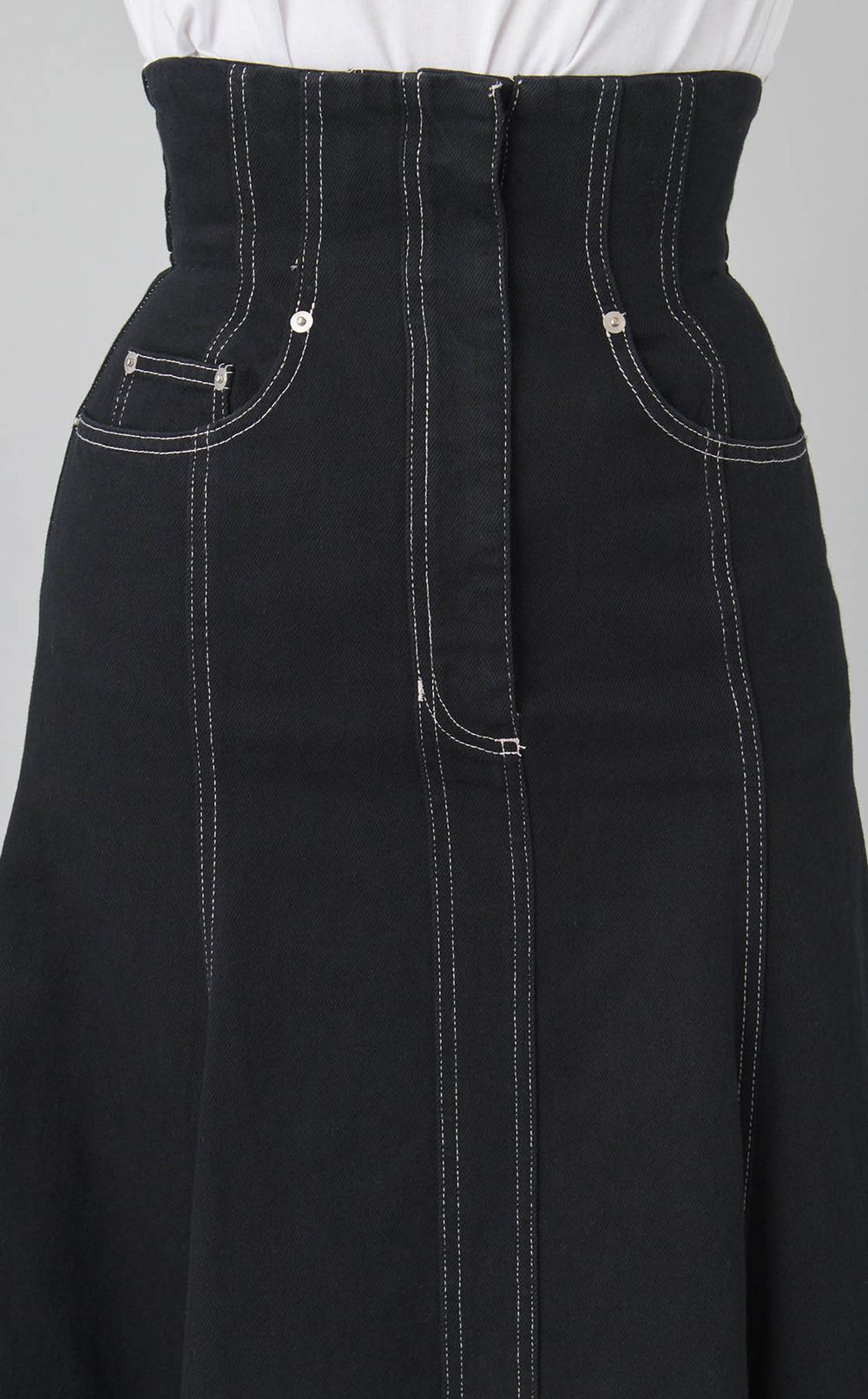 【reADdress】ハイウエストデニムスカート