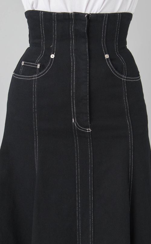 【reADdress】ハイウエストデニムスカート