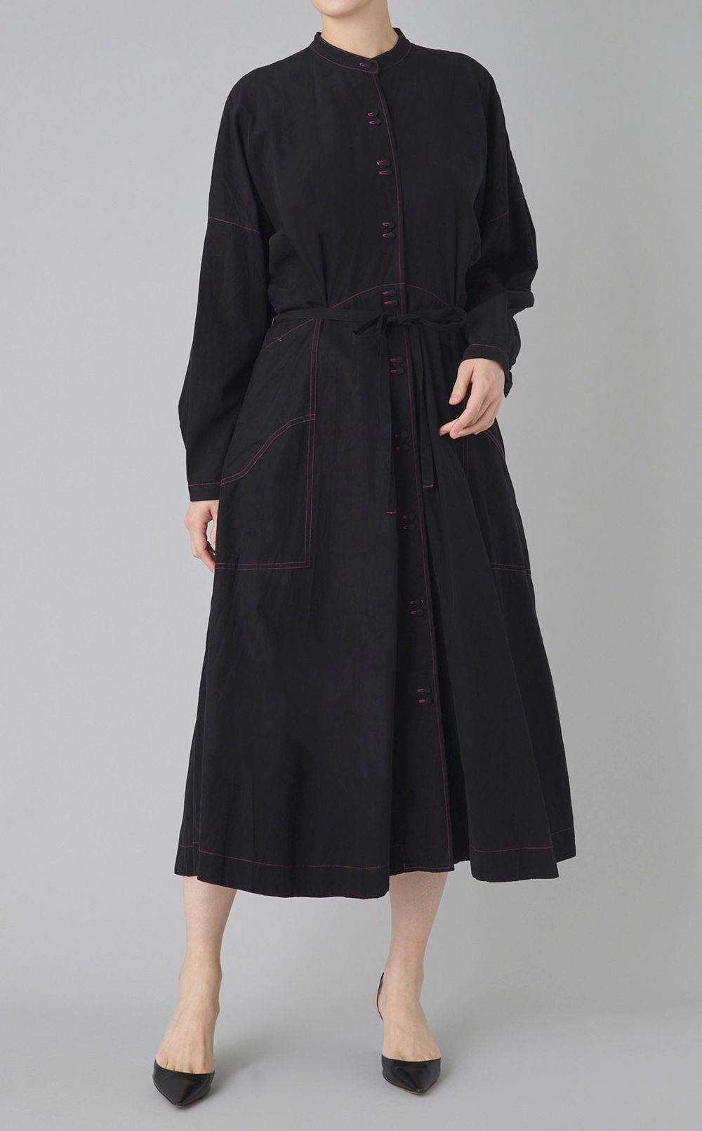 【reADdress】前開きロングワンピース