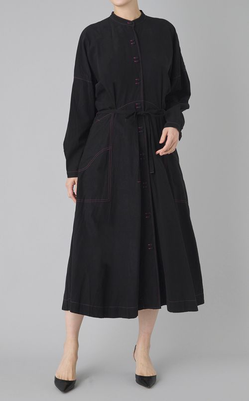 【reADdress】前開きロングワンピース