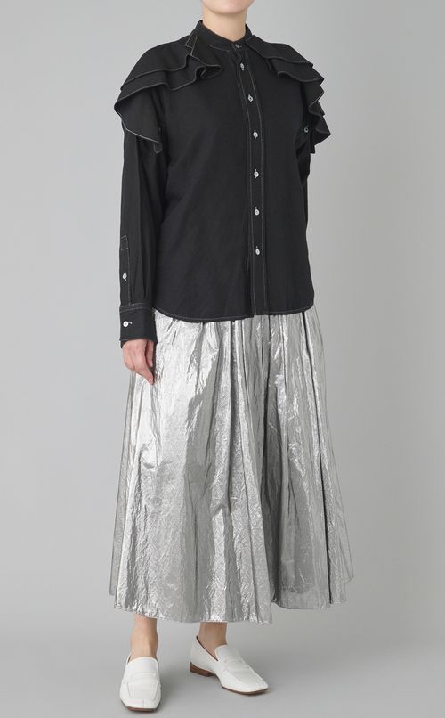 【reADdress】ショルダーフリルブラウス