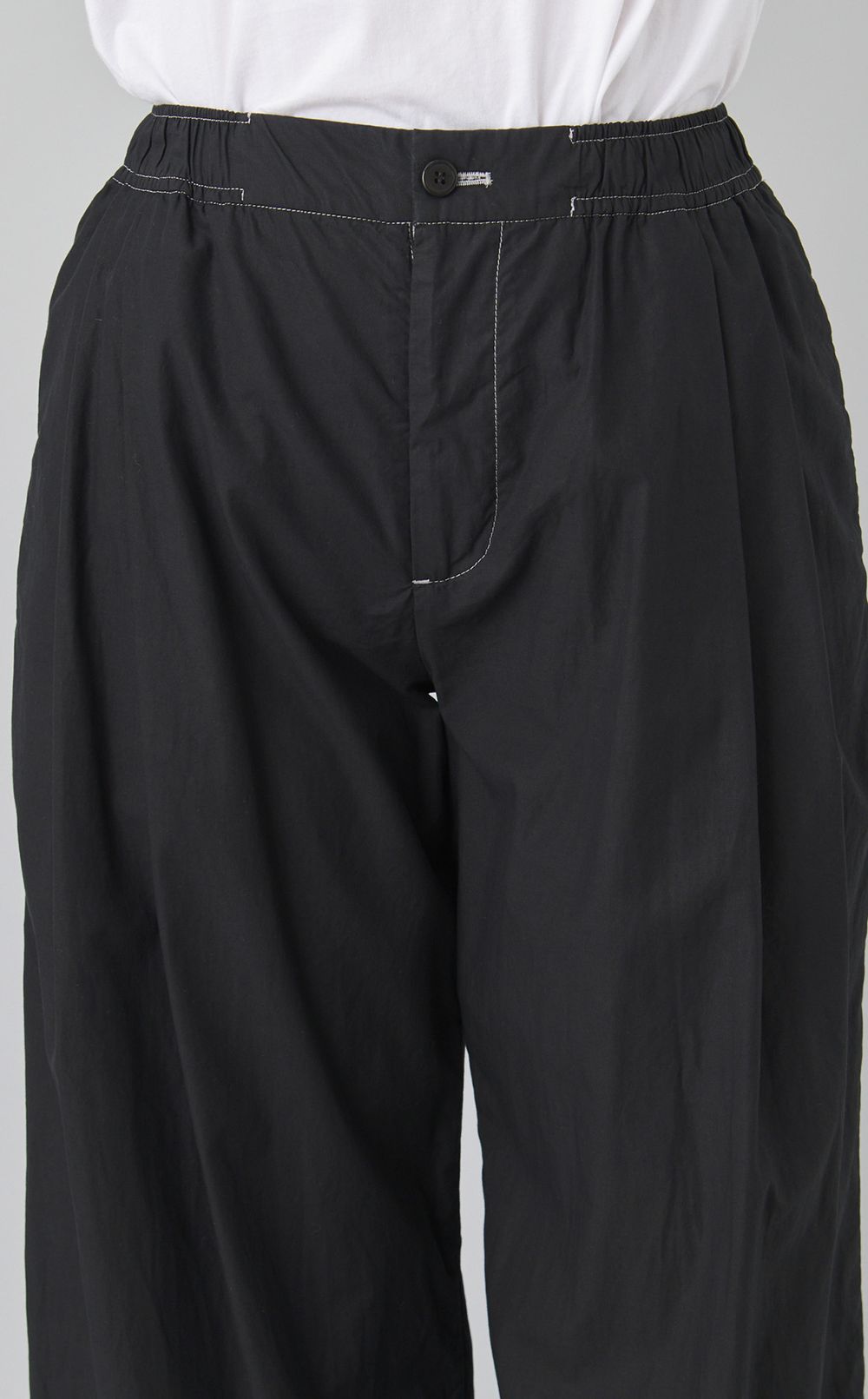 【reADdress】コットンタックフルレングスパンツ