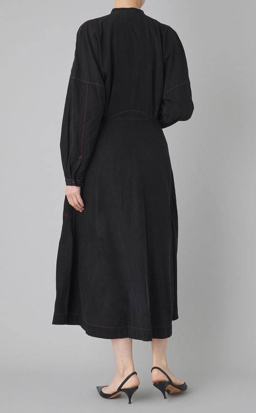 【reADdress】前開きロングワンピース