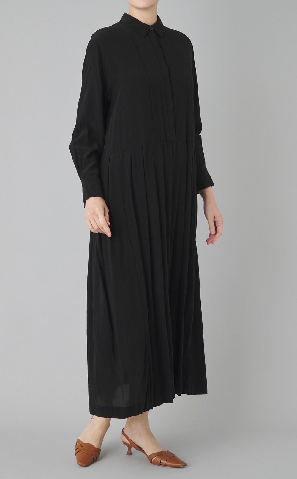 【reADdress】ロングシャツワンピース