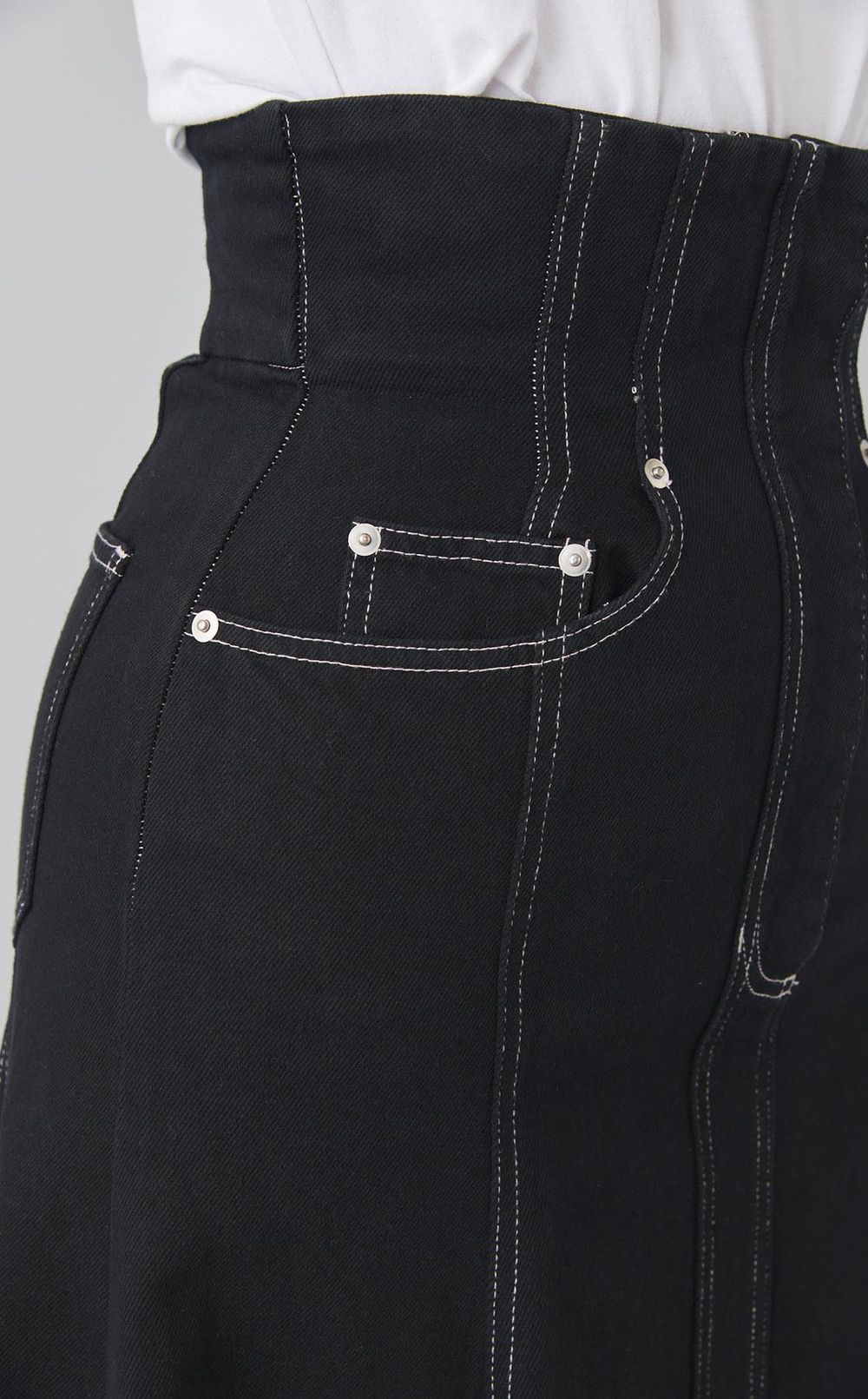 【reADdress】ハイウエストデニムスカート