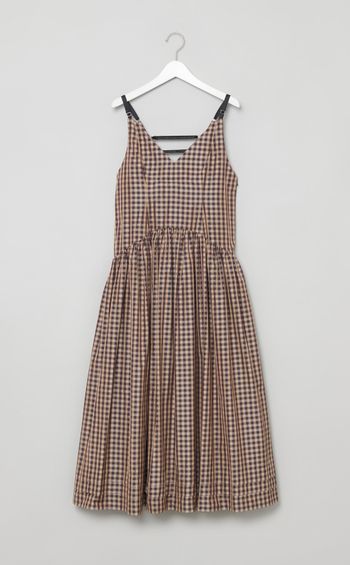 ティアードノースリーブワンピース