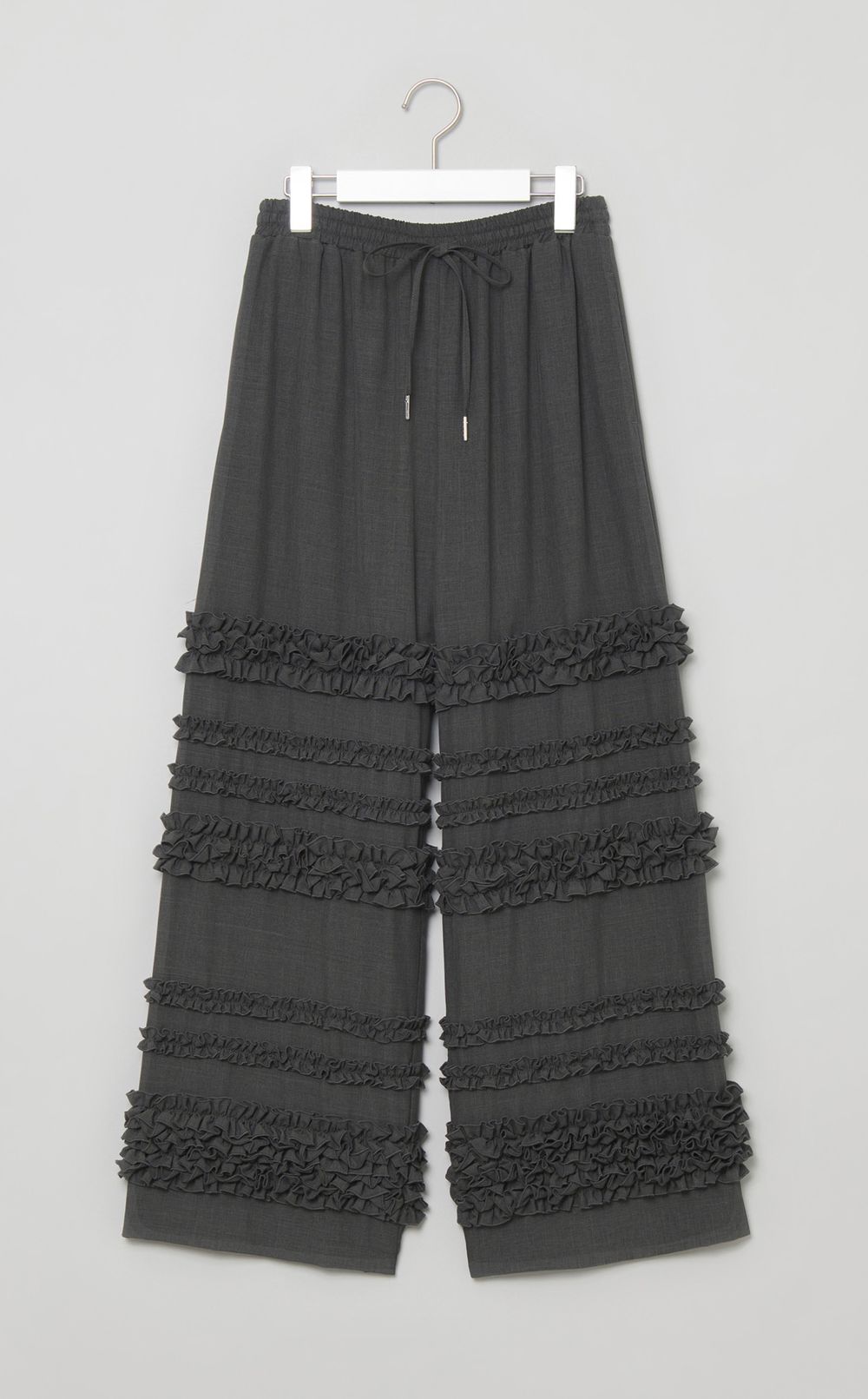 イージーフリルワイドパンツ