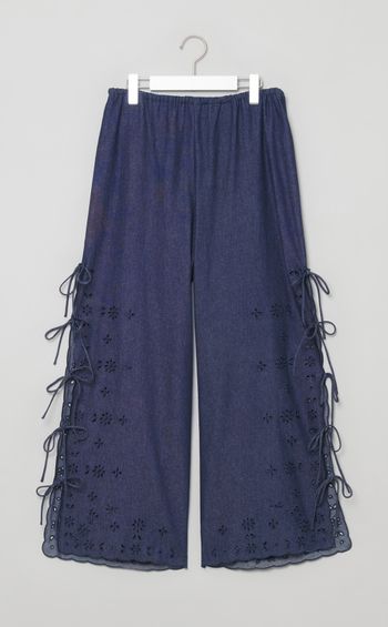 イージーサイドリボンパンツ