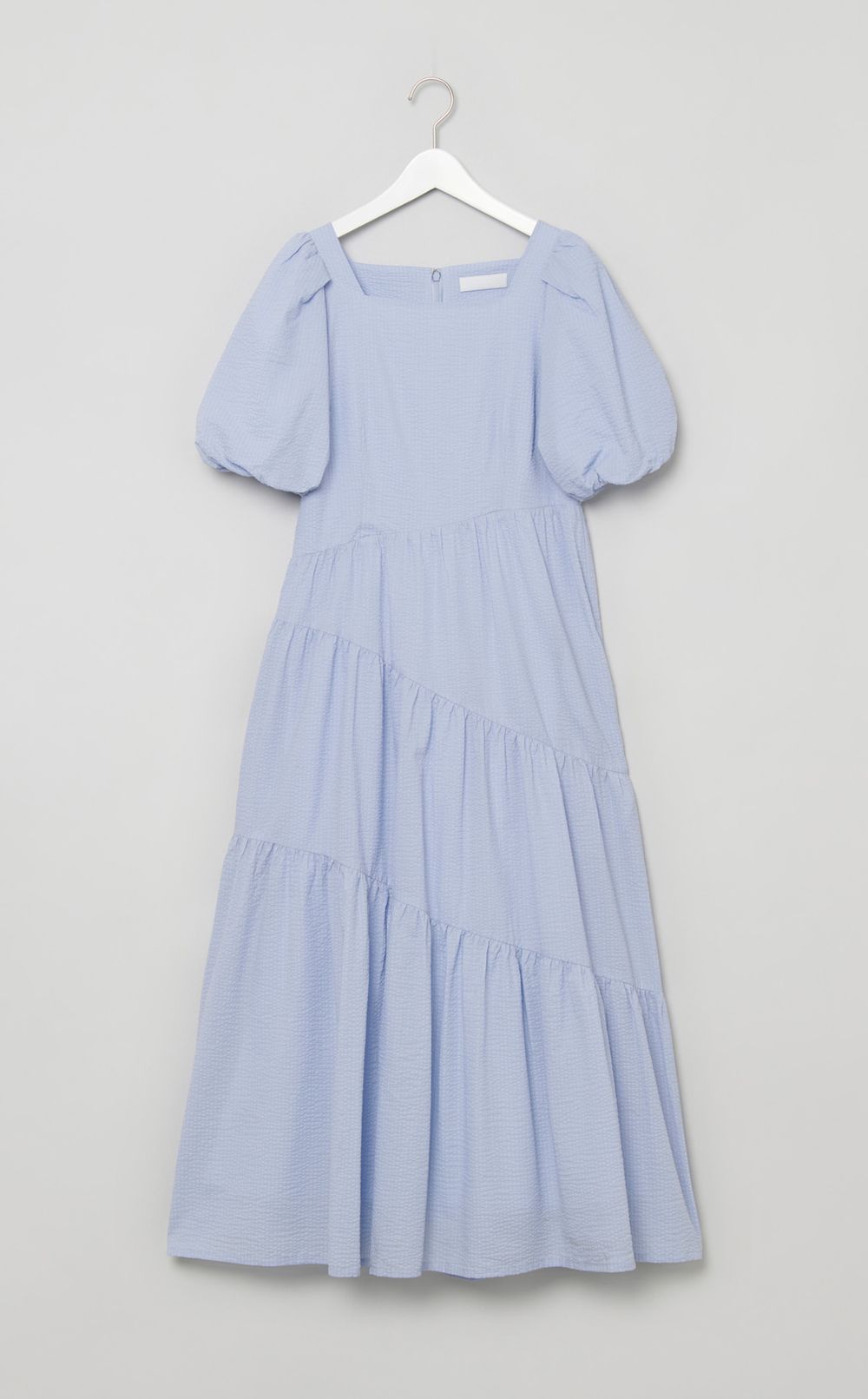 スクエアボリュームワンピース