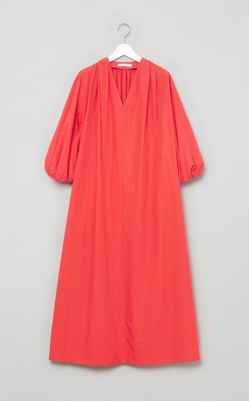 Aラインパフスリーブワンピース