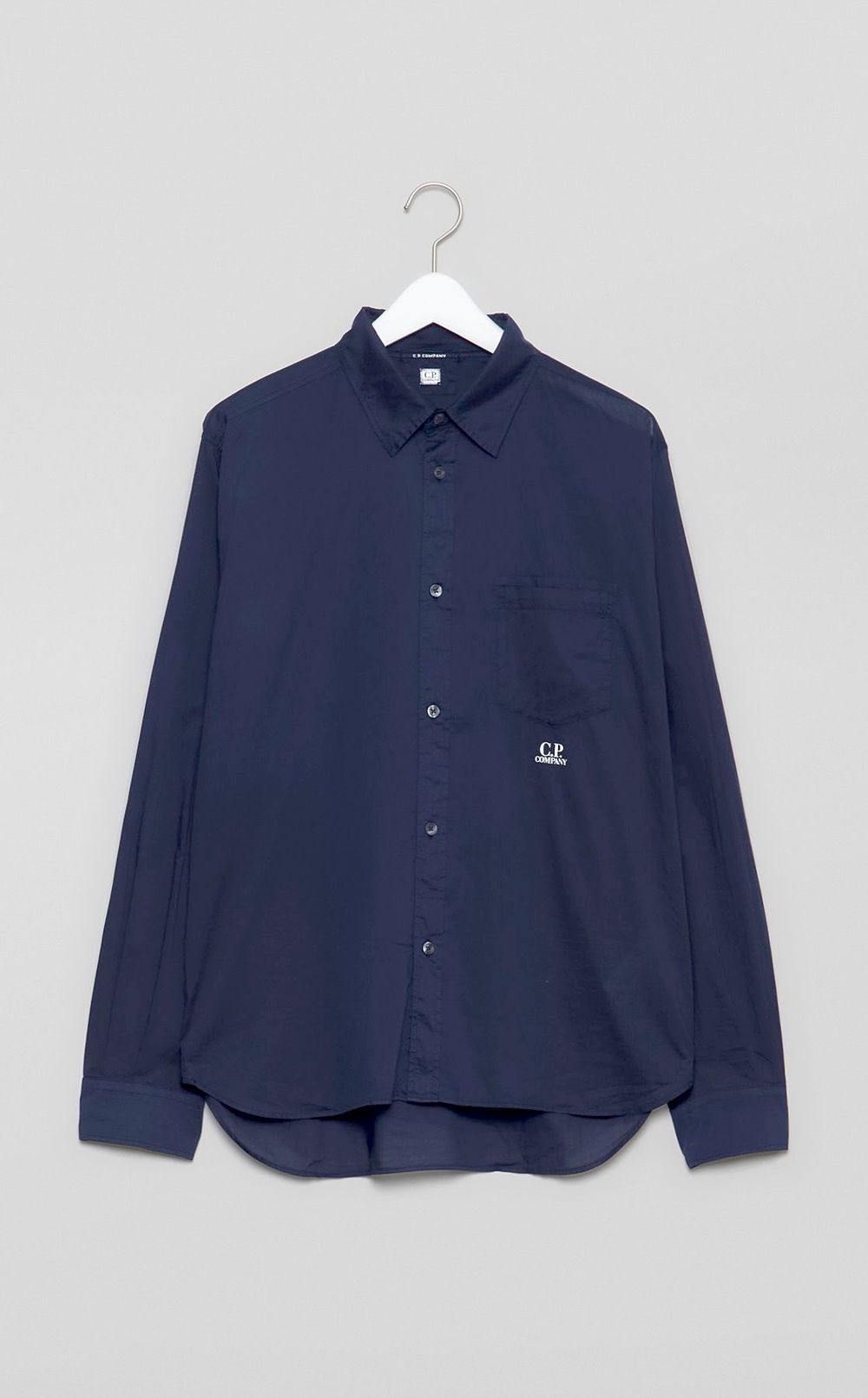 レギュラーカラーライトシャツ