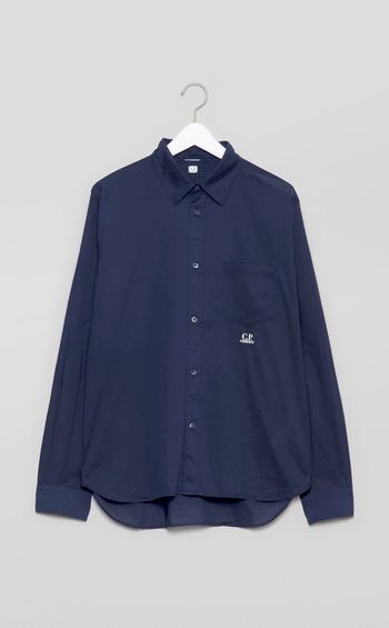 レギュラーカラーライトシャツ