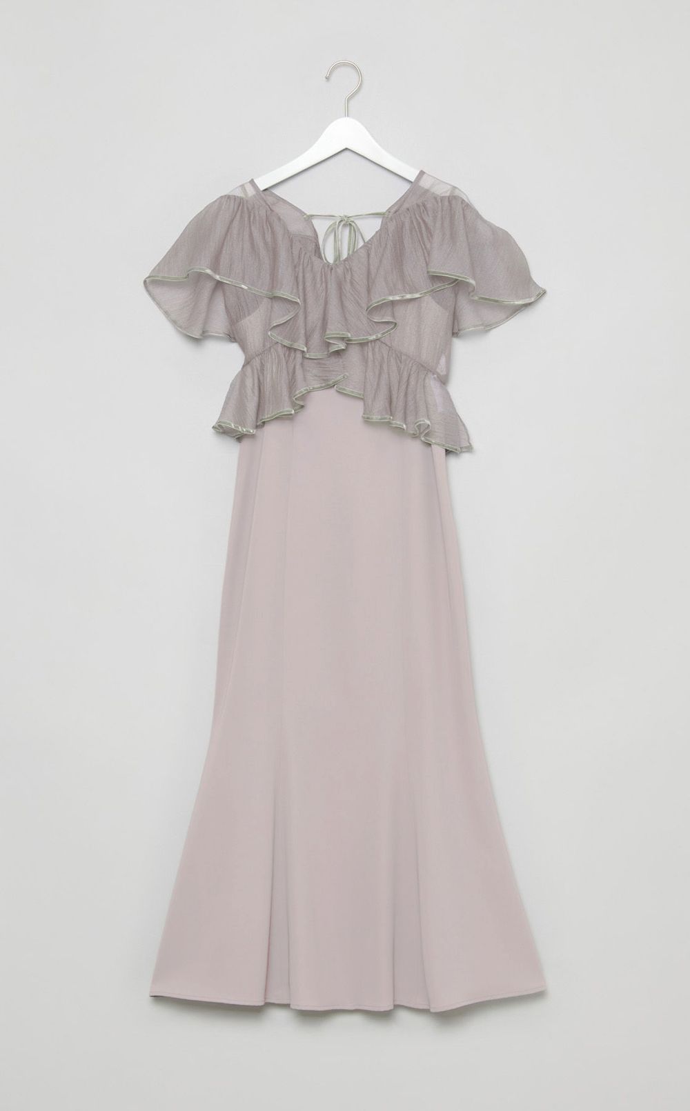 ラッフルボレロキャミソールワンピース