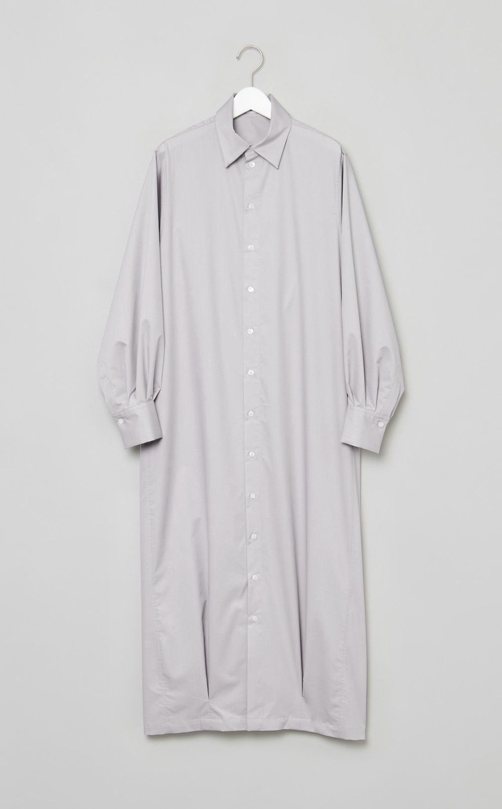 スーピマコットンバックドレープワンピース