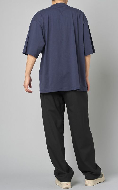 ロゴクルーネックTシャツ