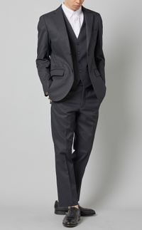 バーズアイストレッチトラウザー