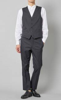 バーズアイストレッチトラウザー