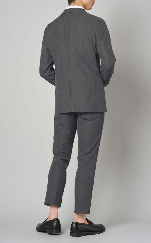 メランジジャージー2パッチジャケット