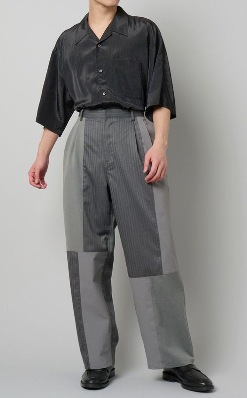 ビスコースショートスリーブシャツ