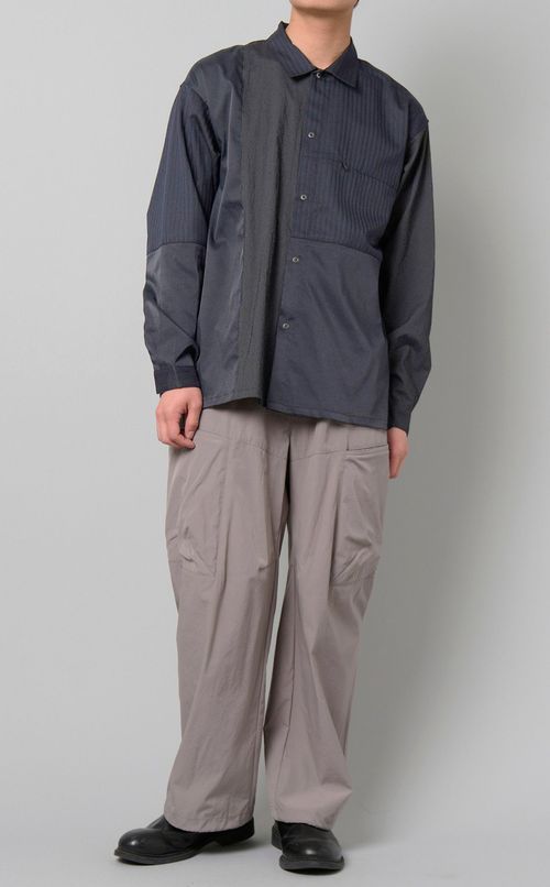 パッチワークシャツ