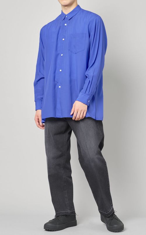 リヨセルスクエアヘムシャツ