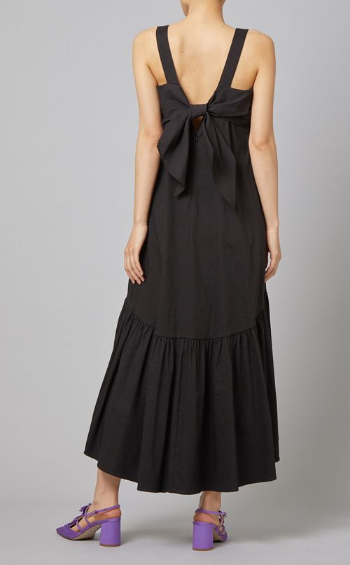 Aラインティアードドレス