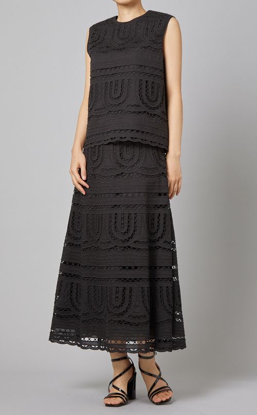 パネルレースプルオーバー