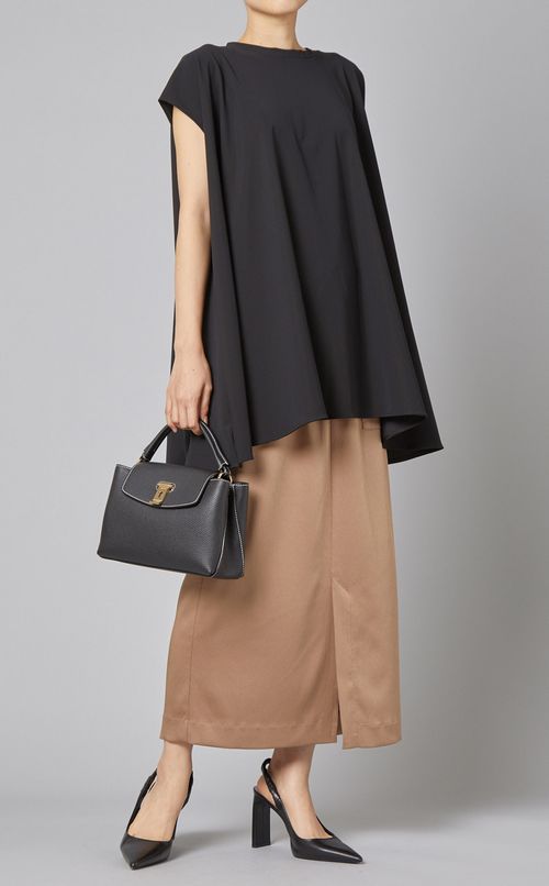 サテンイージースカート