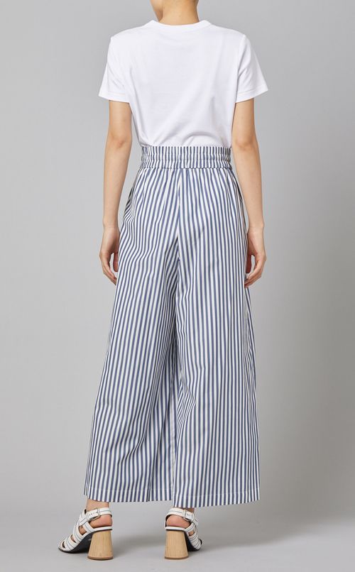 ストライプイージーパンツ