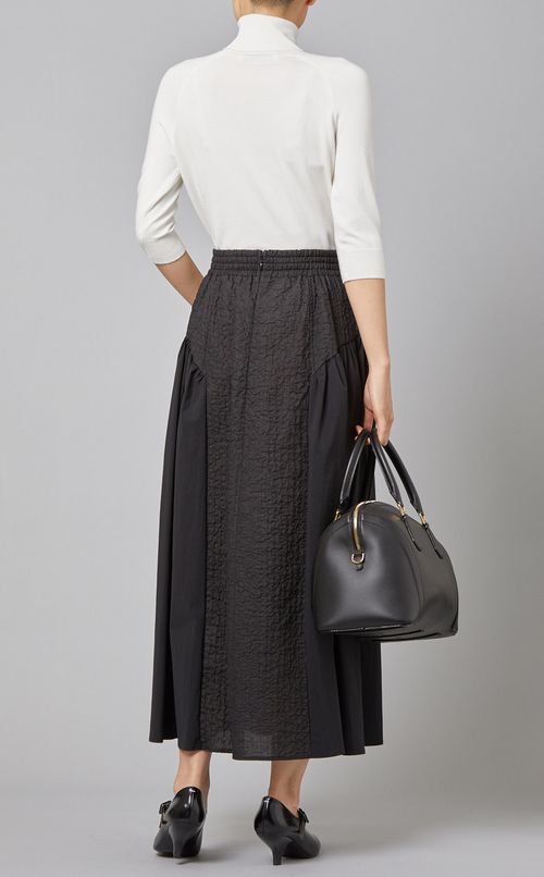 コンビギャザースカート