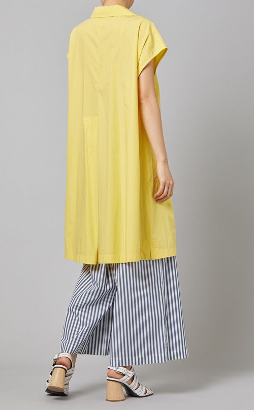 オープンカラーミニワンピース