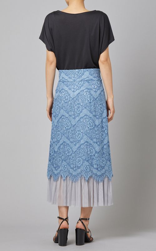 総レーススカート