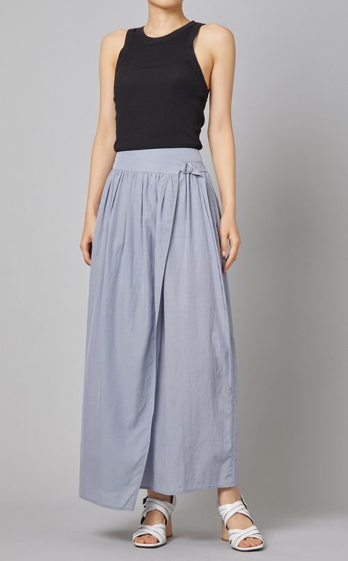 ギャザーラップスカート