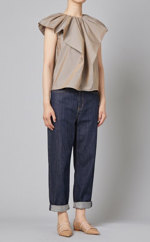 ボリュームドレープブラウス