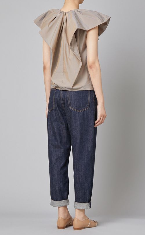 ボリュームドレープブラウス