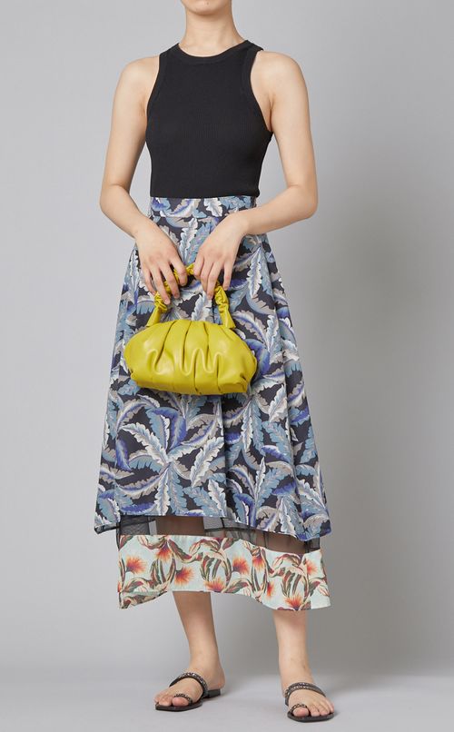 アロハプリントフレアスカート