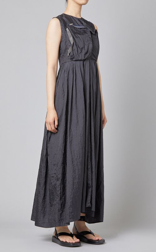 ポケットデザインフレアワンピース