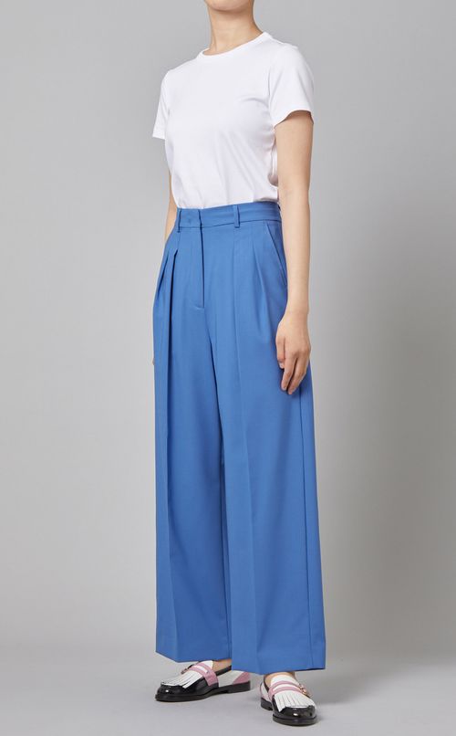 ハイウエストタックパンツ