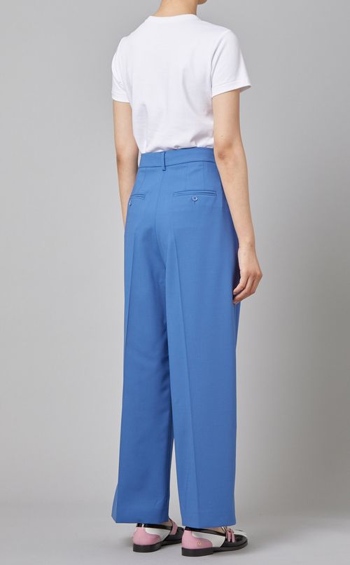 ハイウエストタックパンツ