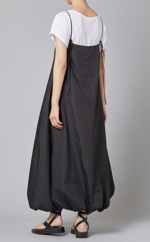 ドローストリングキャミソールドレス