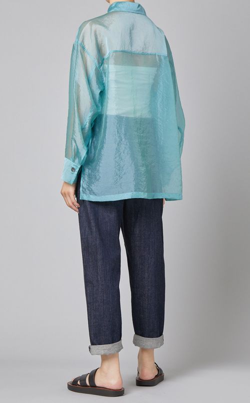 オーガンジービッグシャツ